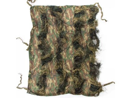Deka maskovací přikrývka kamuflážní síťovina Ghillie Blanket 6.0 MMB® Woodland (300 x 200 cm)