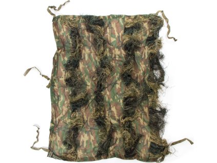 Deka maskovací přikrývka kamuflážní síťovina Ghillie Blanket 1.4 MMB® Woodland (140 x 100 cm)