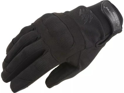 Taktické rukavice s chrániči černé Armored Claw® Shield Flex™ Black (Velikost S)