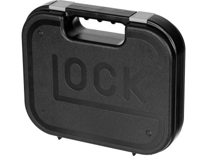 Kufřík polstrovaný na ruční zbraň (pistoli, revolver) plastový box černý Glock® zánovní
