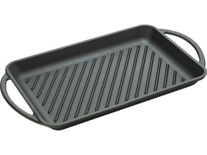 Grilovací pánev s držadly LITINA 33x21,5cm Cattara®