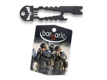 Klíčenka nářadí Punisher MultiTool Card EDC Barbaric 39042