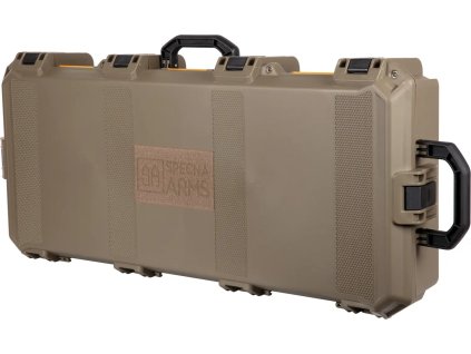 Přepravní kufr pouzdro na zbraň box hnědý Gun Case V2 Tan Specna Arms®