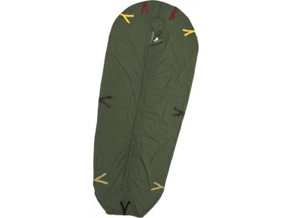 Hygienická vložka do spacího pytle zelená Modular Light Weight FECSA Velká Británie oliv originál (Vyberte velikost Large)