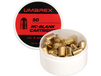 Startovací náboje (expanzní nábojka) 9mm pro plynové revolvery (slepý, poplašňák,) Walther Umarex50ks