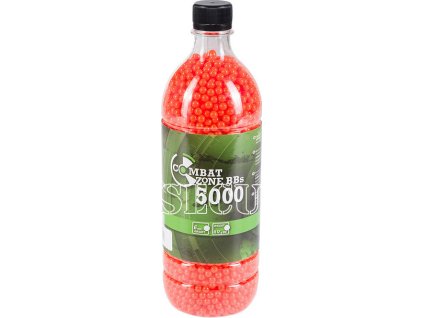 Kuličky Combat Zone oranžové 0,12g BB 6mm 5000 Umarex