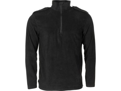 Policejní lehká termo mikina se zipem černá Fleece Velká Británie originál použitá (Velikost S)