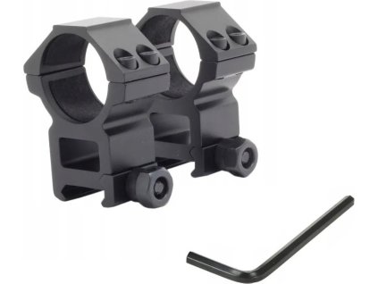 Montáž pro optiku dvoudílná vysoká na lištu 22mm Kandar