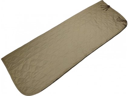Vložka do ponča termo deka se zipem hnědá 230x160cm Coyote Holandsko originál