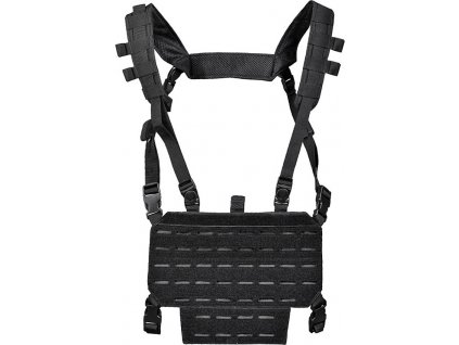 Chest Rig taktický hrudní nosič černý laser Miltec
