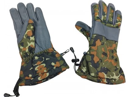 Rukavice BW zimní zateplené nepromokavé Hipora® Thinsulate™ Flecktarn MMB®