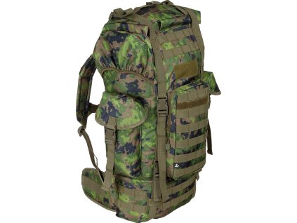 Batoh bojový Molle BW 65L MFH® Adventure 30250Y Finsko M05 Maastokuvio