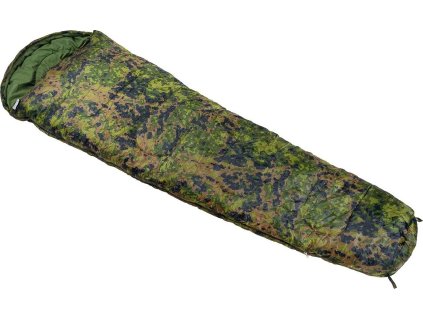 Spací pytel typu mumie -10/+15 s dvouvrstvou výplní M05 Maastokuvio Finsko MFH® Adventure 31622Y