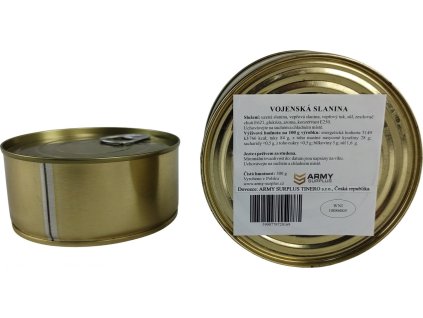 Arpol vojenská slanina 300g konzerva MRE