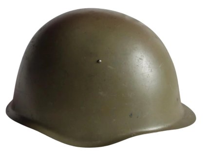 Helma ocelová přilba vz.53/80 zelená ČSLA AČR originál použitá