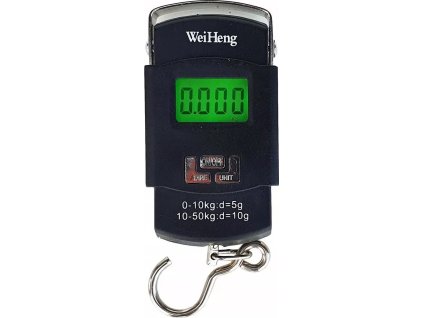 Digitální cestovní váha s háčkem na zavazadla 50kg