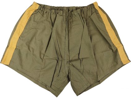 Trenýrky khaki s lampasem ČSLA originál