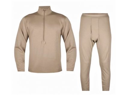 Komplet termo fleece coyote Level 2 generace III TEESAR (Velikost S)