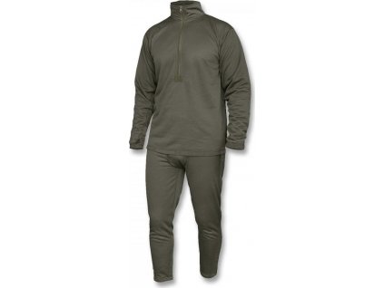 Komplet termo fleece oliv Level 2 generace III TEESAR (Vyberte velikost S)