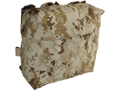 Spodní zádová kapsa k taktické vestě UNI k NPP-2006 MARPAT Desert SPM (30951)