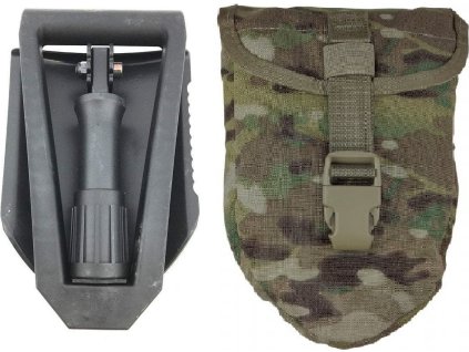Lopatka skládací Gerber s pouzdrem MOLLE MultiCam™ OCP US použitá (Varianta Lopatka v obalu MultiCam™ OCP)
