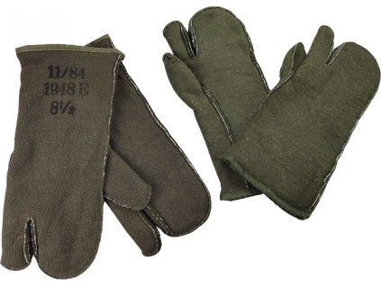 Zimní vložka do rukavic tříprsté palčáky BW (Velikost 8½)