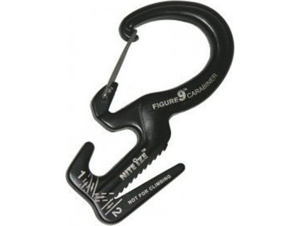 Karabina Niteize Figure 9 Large Carabiner černá