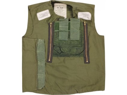 Potah na britskou neprůstřelnou vestu MK2 zelený (Velikost Small)