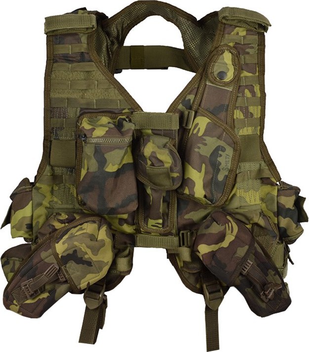 ARMÁDNÍ ORIGINÁL AČR Taktická vesta slaňovací vz. 95 les AČR SPM originál