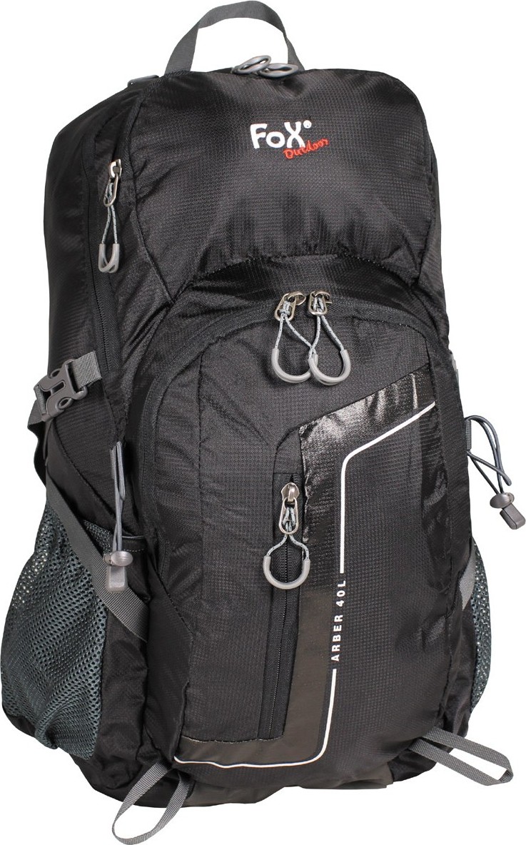 MFH Batoh horský turistický černý Arber 40L Black FoX® Outdoor 30817A