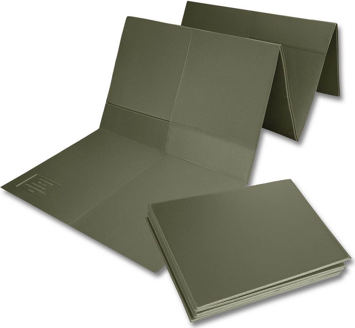ARMÁDNÍ ORIGINÁL BW BUNDESWEHR Karimatka Bundeswehr BW skládací originál použitá II. jakost