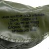 Obličejová zimní maska do mrazu Mask Extreme Cold Weather US ECW  Olive originál