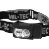 Čelovka svítilna 4LED čelová Mil-Tec® černá