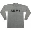 Triko sportovní dlouhý rukáv US ARMY  šedé použité originál (Velikost X-Large)