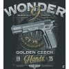 MARS & ARMS tričko s potiskem WONDER 9 CZ 75 (Vyberte velikost M)