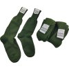 Ponožky vlněné zimní podkolenky zelené Holandsko (Velikost Large (270-295 mm))