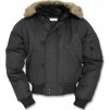 Bunda N2B Aljaška Mil-Tec® N2B Black Basic Flight Jacket černá