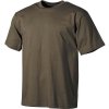 Triko krátký rukáv zelené OD Green 170g/m2 Single Jersey MFH® 00103B (Velikost L)