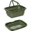 Skládací silikonový košík 9L FoX® Outdoor OD Green