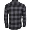 Košile flanelová dlouhý rukáv černo/šedá Mil-Tec® (Velikost S)