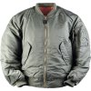 Bunda MA1 oboustranná Bomber Jacket Mil-Tec® zelená-oranžová (Vyberte velikost XL)