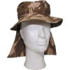 Klobouk s chráničem zátylku Jungle Boonie desert DP Velká Británie originál použitý (Vyberte velikost 54)