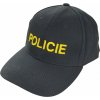Čepice kšiltovka baseball POLICIE žlutý nápis