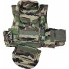 Neprůstřelná balistická vesta S3 CCE Camo Francie originál (Velikost Medium Tall 96-105cm)