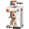Lego Sluban - voják válečník WWII (Varianta náhodný výběr)
