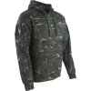 Taktická mikina s kapucí BTP Black MultiCam Velcro Kombat® Tactical (Velikost S)