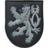 Nášivka erb státní znak český lev šedý A-64 na přišití