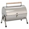 Gril na dřevěné uhlí Double 2x 38cm cestovní Camping BBQ Cattara