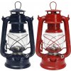 Petrolejová lampa s rukojetí 19 cm (petrolejka) Camping Lantern Retro (Barva černá)