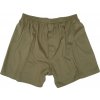 Trenýrky volné žerzejové BOXER Shorts Mil-Tec® Olive Drab zelené